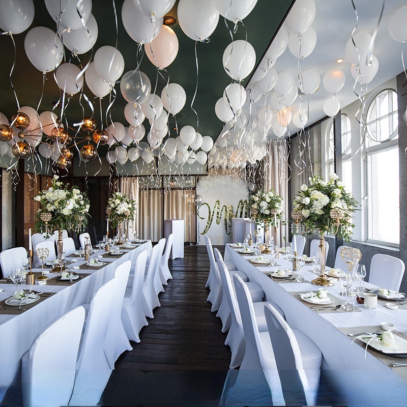 Bong Bóng Cao Su 10 Inch 2.2g 10 Dùng Trang Trí Tiệc Cưới/Sinh Nhật