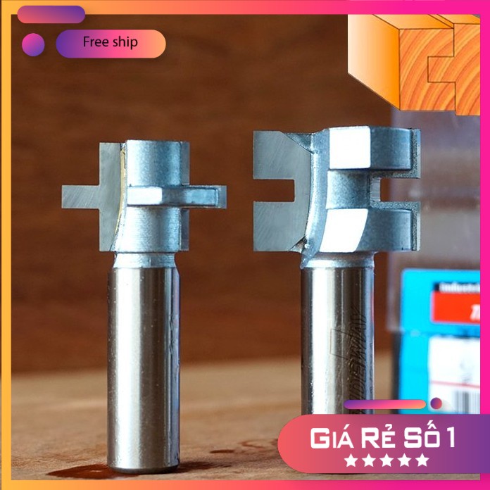 MŨI GHÉP VÁN THẲNG TIDEWAY LC1707 CỐT 12.7MM - BỘ 2 MŨI