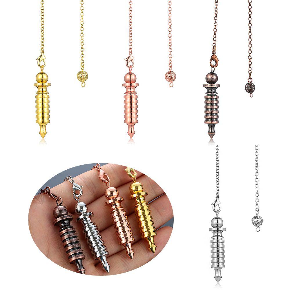 Mặt Dây Chuyền Hình Hoa Hồng Bằng Kim Loại Mới|Dụng Cụ Chia Ngăn Bằng Đồng Cổ Điển Độc Đáo