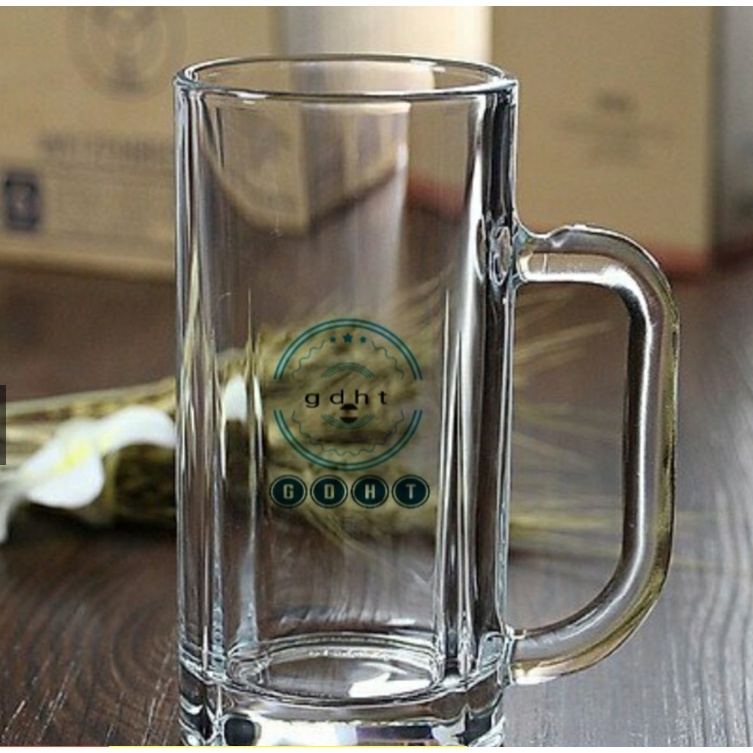 6 ly cốc quai bia thủy tinh 345ml