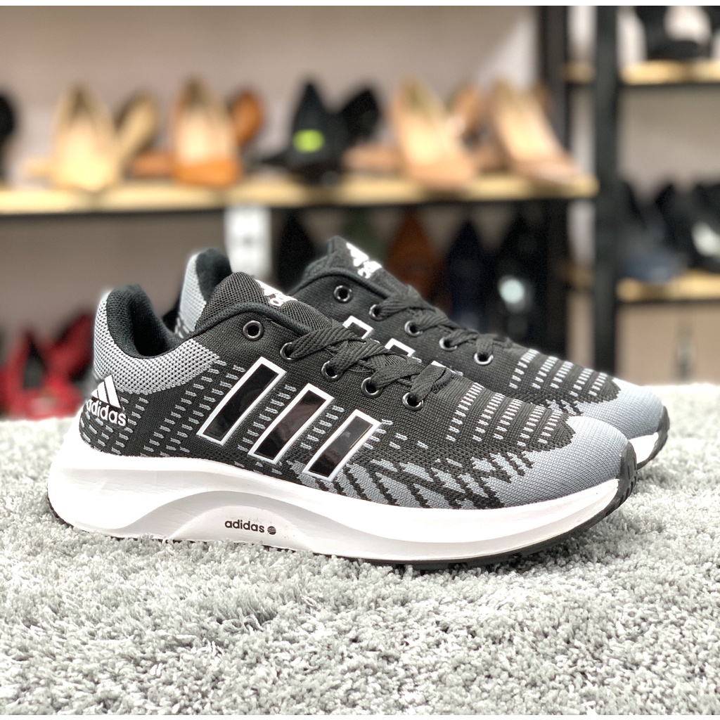 Giày thể thao nam giày ADIDAS 3 vạch trẻ trung, năng động | BigBuy360 - bigbuy360.vn