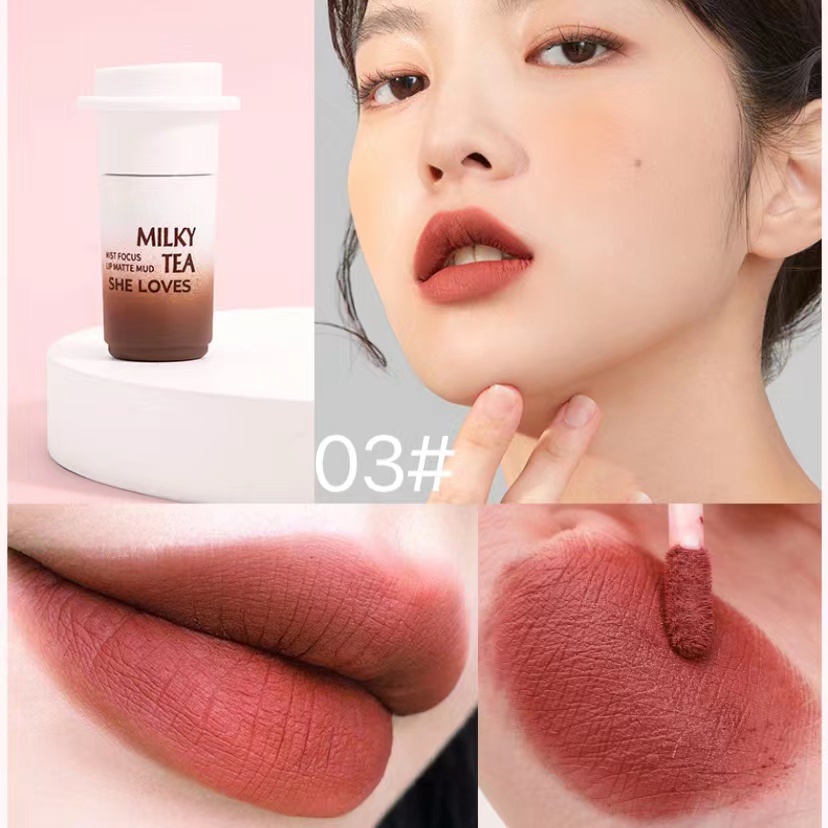 [Hàng mới về] Son kem lì SHE LOVES trang điểm chống nước 6 màu tùy chọn  | BigBuy360 - bigbuy360.vn