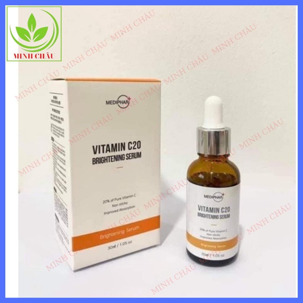 [Hàng chính hãng] Tinh chất dưỡng sáng da Vitamin C20 Serum Mediphar (30ml)
