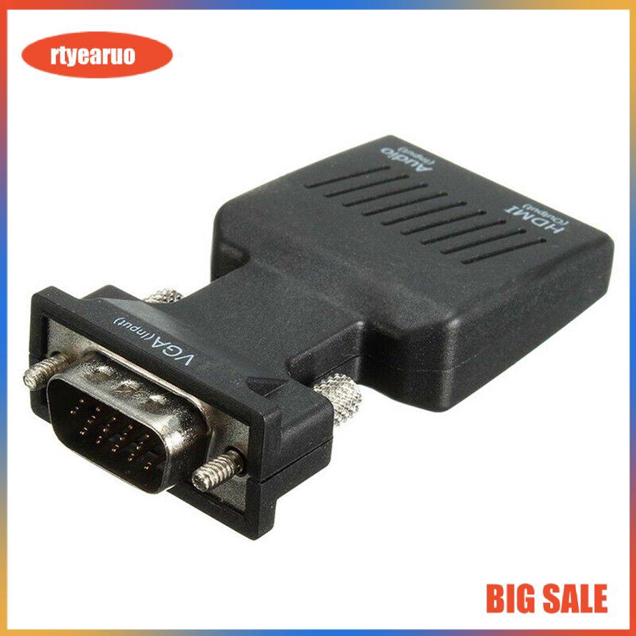 Đầu chuyển đổi tín hiệu từ VGA sang HDMI (Với cáp âm thanh và cáp micro USB) #8