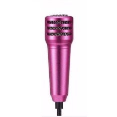 Micro mini liền tai hát karaoke trên điện thoại và máy tính bảng (Vàng hồng)