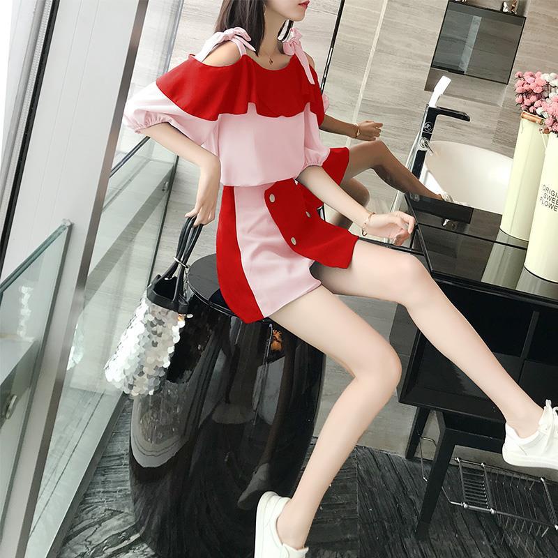 Set Áo Váy Quần Phong Cách Phương Tây Thời Trang Mùa Hè