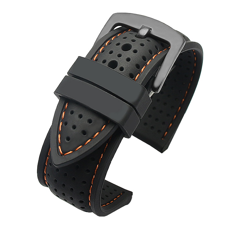 YIFILM YIFILM Dây Đeo Cao Su Silicone 18mm 20mm 22mm 24mm Cho T-issot O-mega