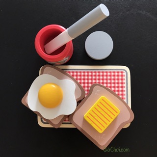 Bộ đồ chơi gỗ máy nướng bánh mì