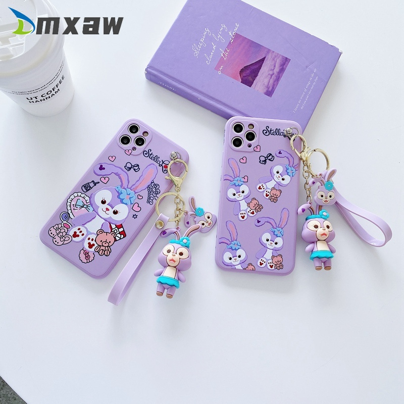 Stellalou Ốp Điện Thoại Mềm Hình Thỏ Cho Samsung Galaxy A53 5G A3 A04S 4G 5G S21 S22 S21 Ultra Plus S22 + S21 + S20 Ultra Plus S20 +