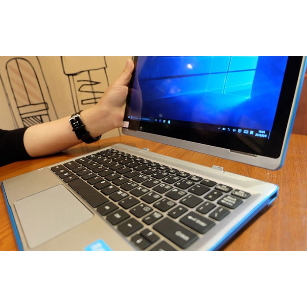 Laptop 2 trong 1 HAIER III W11162 vỏ nhôm nguyên khối màn hình cảm ứng 11.6 inch 4GB RAM 64GB - Tặng kèm dock bàn phím | BigBuy360 - bigbuy360.vn