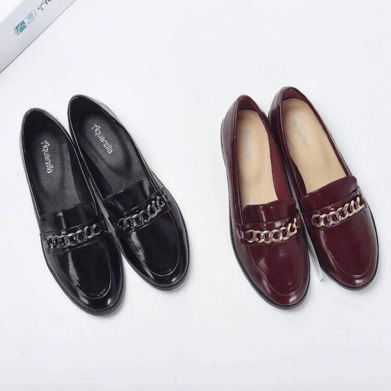 ORDER ❤️ Giày Moca xuất Âu gót vuông