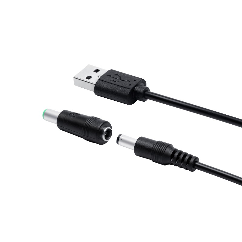 Dây Cáp Sạc 11 Trong 1 Chuyển Đổi Usb Sang Dc 5.5x2.1mm Cho Loa, Điện Thoại