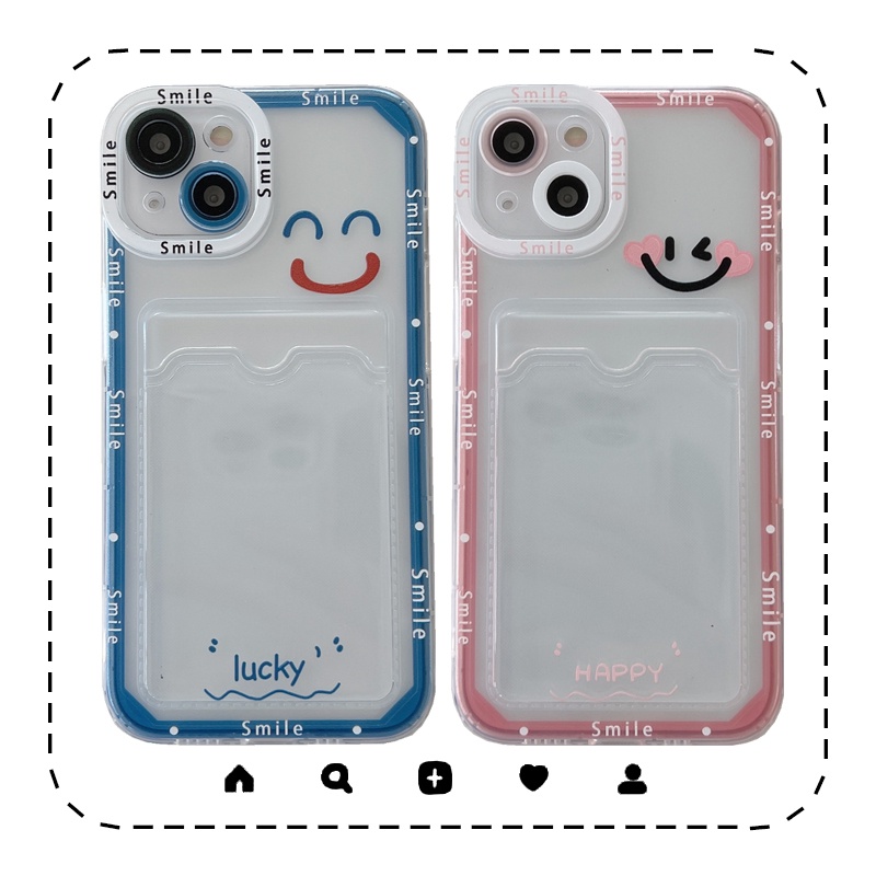 Ốp Điện Thoại TPU Mềm Trong Suốt Chống Sốc Có Ngăn Đựng Thẻ Cho iPhone 14 13 12 11 Pro Max XR X XS SE 2020 7 8 Plus