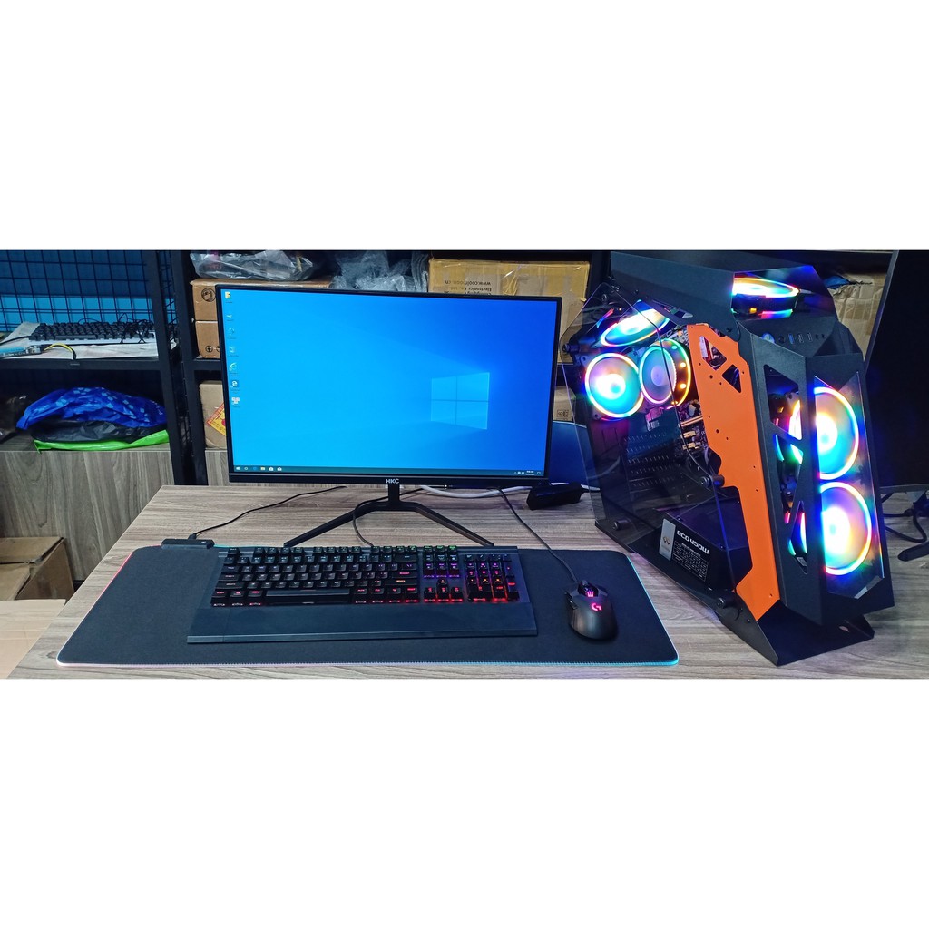 Bộ Máy tính chip ryzen 7 3700x main x570 plus ram 16G màn hình 24inch | BigBuy360 - bigbuy360.vn