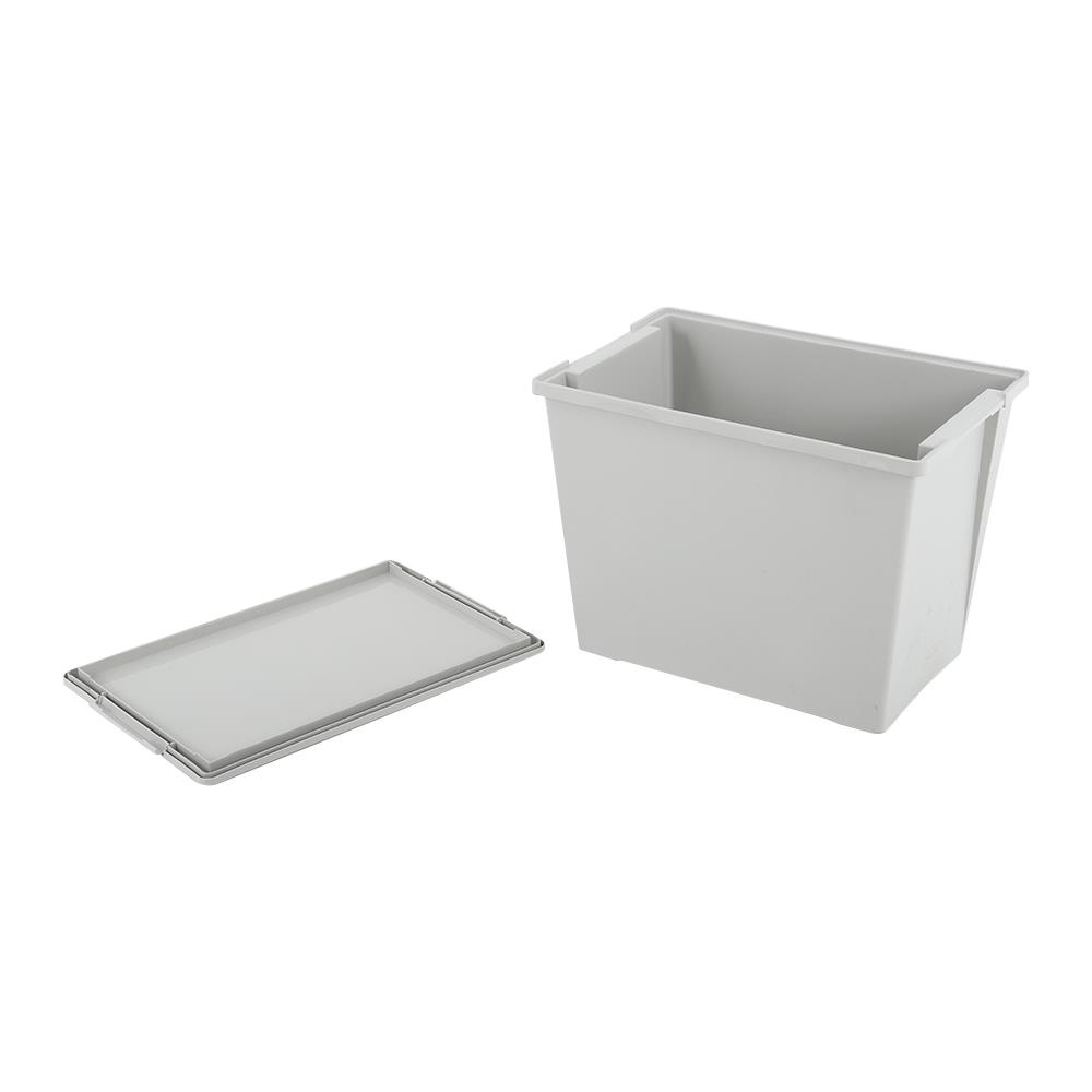 HomeBase STACKO Hộp đựng đồ bằng nhựaThái Lan AMATAS 70L 39.2X58.2X43.5cm màu xám