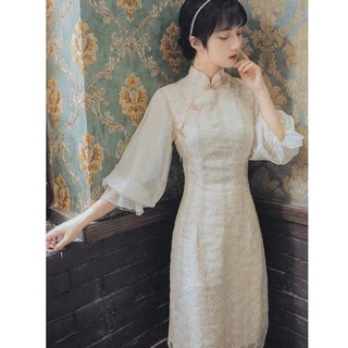 [ Sẵn 1 số mẫu](20 mẫu) Sườn xám xinh xẻo cách tân [HÀNG KHÔNG CÓ SẴN - ORDER 7-10 NGÀY]