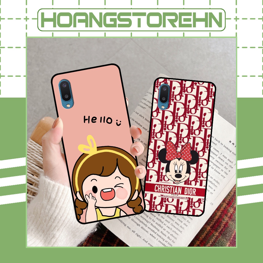 Ốp lưng Samsung A02 - M02 in hình mickey, hổ, kingtiger siêu rẻ T19 - T24