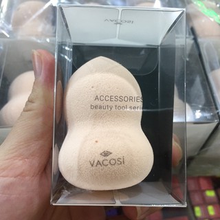 Bông phấn ướt hồ lô Vacosi, bông mút tán kem nền BP06