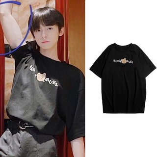 Áo thun phông đen IN HÌNH BARSH Gấu cheap moment Tả Hàng Gia tộc TF idol thần tượng hoa ngữ thời trang xinh xắn