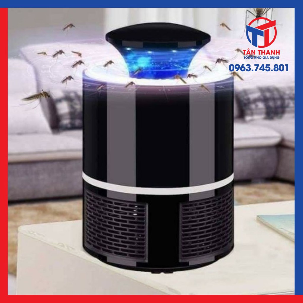 [ sale mùa hè] Đèn Bắt Muỗi USB Hình Trụ .