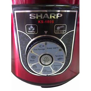 Nồi Áp Suất Điện Đa Năng Sharp KS-180S/KS-1800 Lòng Inox Cao Cấp bảo hành 12 tháng