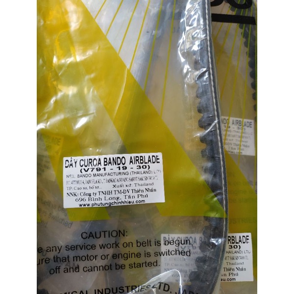 DÂY CUROA HÀNG CHÍNH HÃNG BANDO AIRBLADE