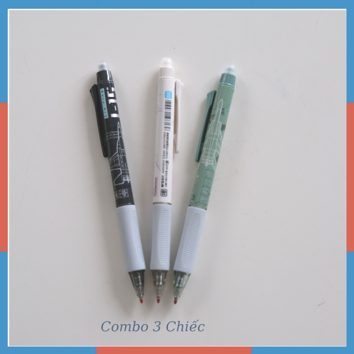 Bút xóa tẩy được, Bút nước có đầu tẩy cao cấp MG mực xanh nét 0,5mm 3214