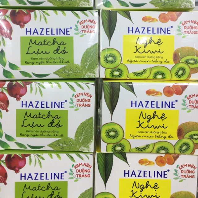 [KEM ĐẶC] Kem dưỡng mặt hazeline 8g matcha lựu đỏ/ nghệ kiwi