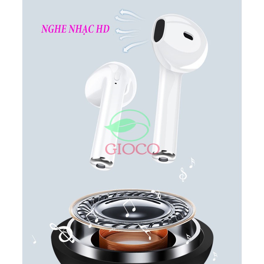 [xả kho 3 ngày]- Tai nghe không dây i10-Max press màu trắng có mic | BigBuy360 - bigbuy360.vn