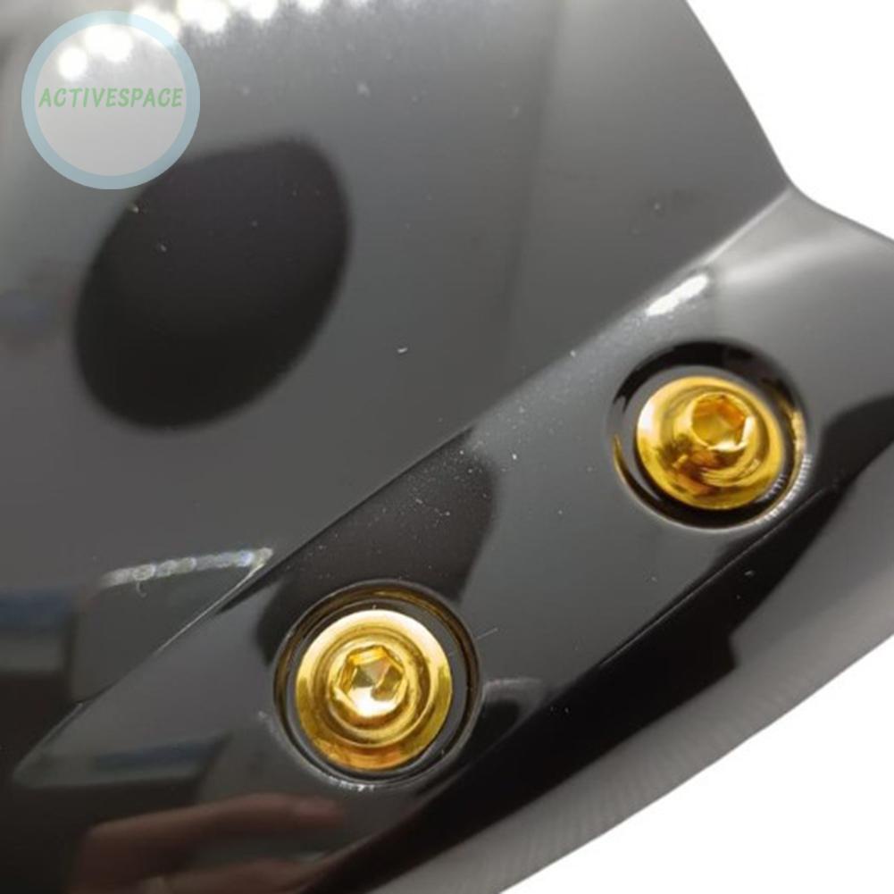 Windshield Screws Aluminum Alloy Screw CNC Screw Easy To Install Fairing Screws