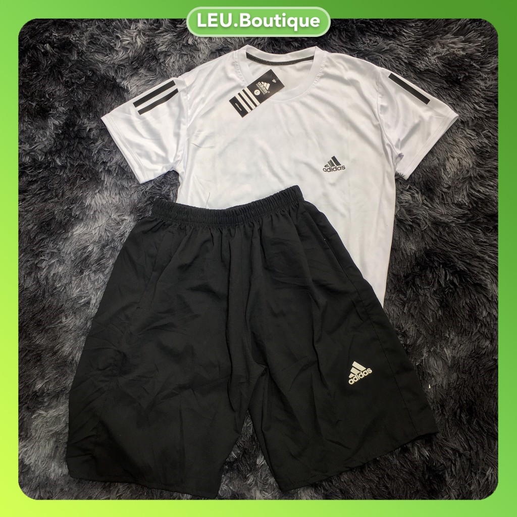 [XẢ KHO] Bộ quần áo thể thao nam mùa hè, vải thun hàng đẹp, co dãn 4 chiều, thoáng mát, logo DAS trên ngực | BigBuy360 - bigbuy360.vn