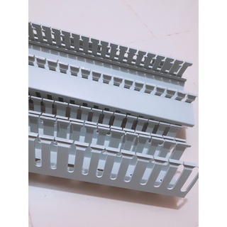 Máng nhựa đi dây điện, máng nhựa lắp tủ điện 25x25 - 25x45 - 33x33 - 33x45 - 45x45 - 45x65 - 65x65 dài 85cm