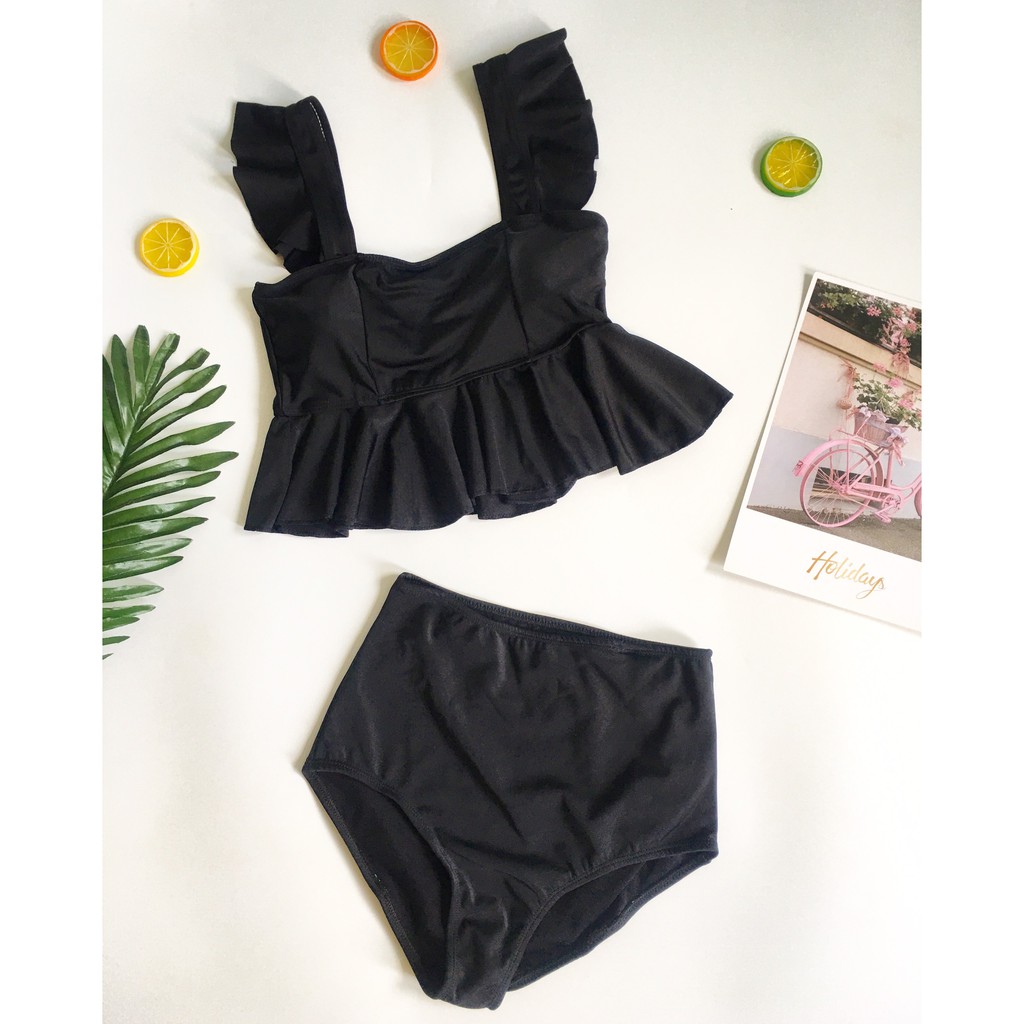 Bikini nhún bèo dễ thương ( kèm hình thật)