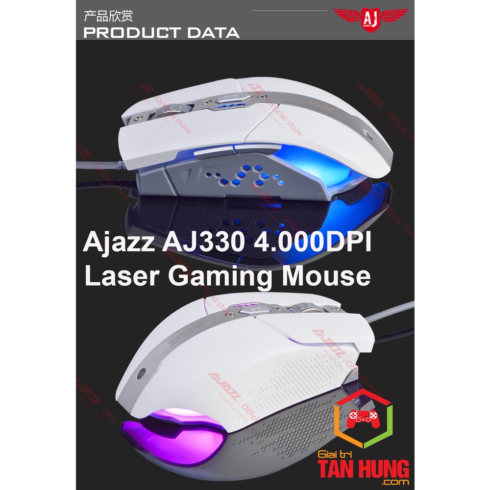 Chuột Gaming GameThủ AJAZZ  AJ330 4000DPI
