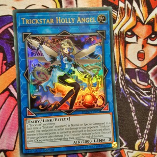 Thẻ bài Yugioh chính hãng | Trickstar Holly Angel | DUPO Ultra Rare