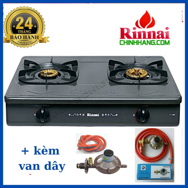 Bếp gas Rinnai 365- mặt men-đánh lửa magito,bép đồng ,kiềng 6 chân chắc chắn-bếp đẹp,bền,giá rẻ-bảo hành 12 tháng