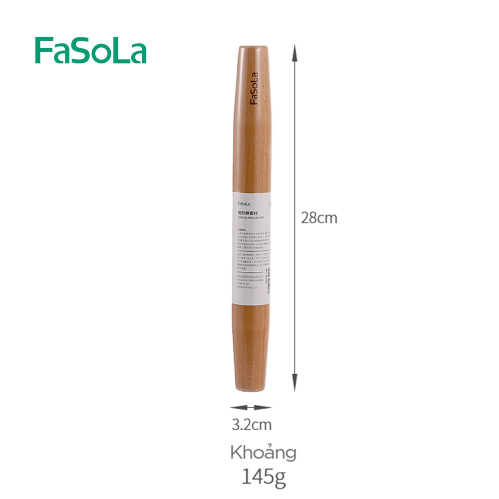 Cây lăn bột gỗ dẻ gai FASOLA FSLSH-182