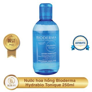 Nước hoa hồng Bioderma Hydrabio Tonique 250ml