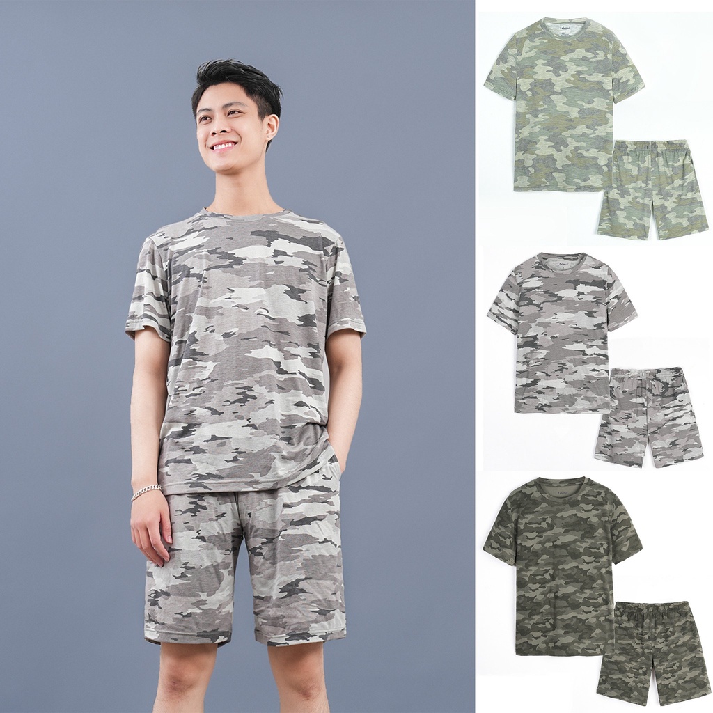 Bộ quần áo nam mùa hè cotton cao cấp khỏe khoắn năng động, Mặc Nhà Thể Thao vnxk Phong Cách HQ (ảnh thật