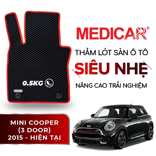 MEDICAR - Thảm Lót Sàn ô tô Mini Cooper (3 Door) (2015 - Hiện tại)