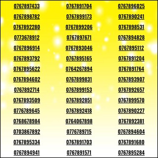 Sim số Mobifone chọn lọc