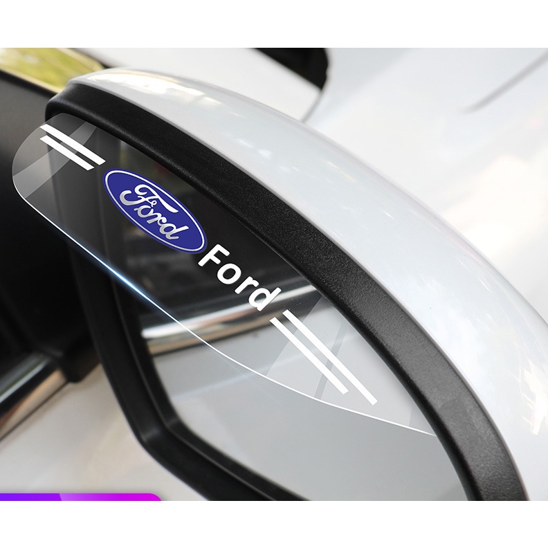 Vè che mưa gương chiếu hậu ô tô Logo Hãng Hyundai Toyota Mazda Mitsubishi KIA Ford