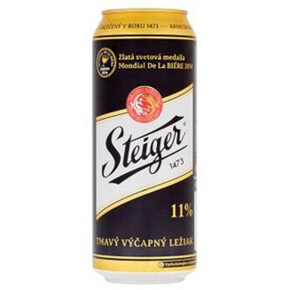 Bia Steiger Đen 4,5% – Lon 500ml thùng 24 lon