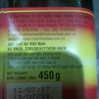 Sa Tế tôm 450g