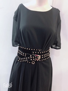 Đầm voan maxi combo