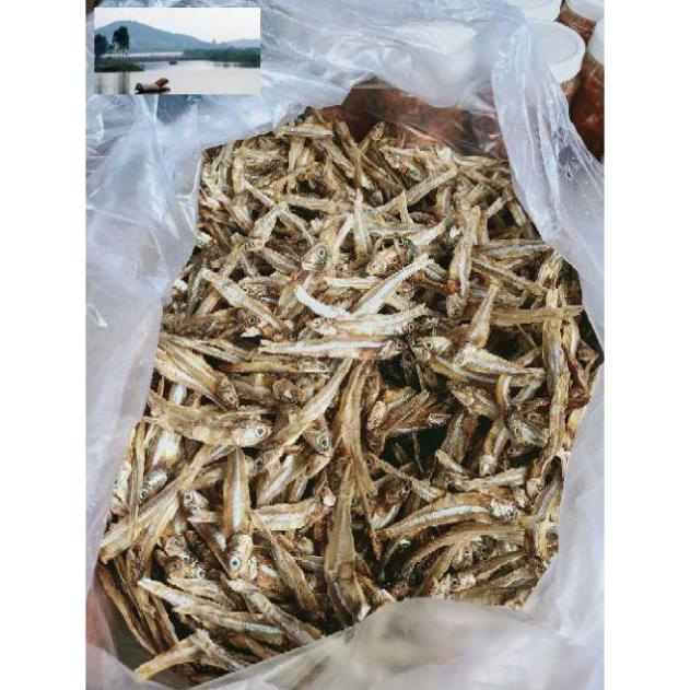 Giảm giá Cá cơm khô to như hình sạch gói 100gr hàng xuất khẩu loại ngon không mặn