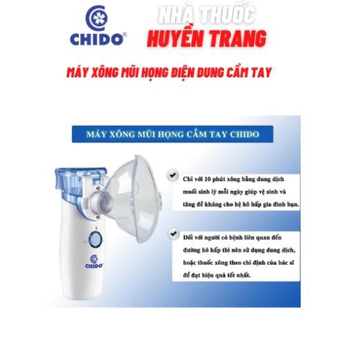 Máy Xông Mũi KHÍ DUNG Họng Cầm Tay Chido CHO BÉ, NGƯỜI LỚN TẠI NHÀ