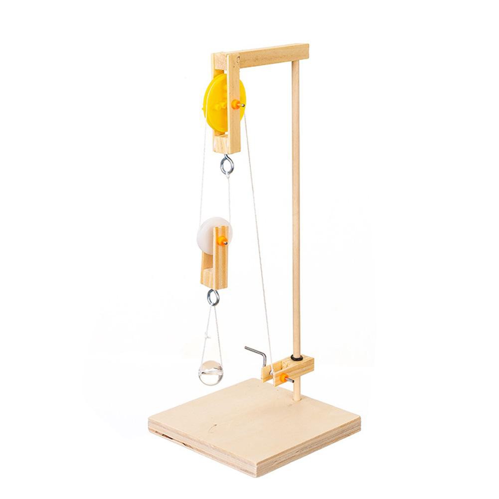 High Kids DIY Science Experiment Model Building Kits Manual Crane Creative Toy