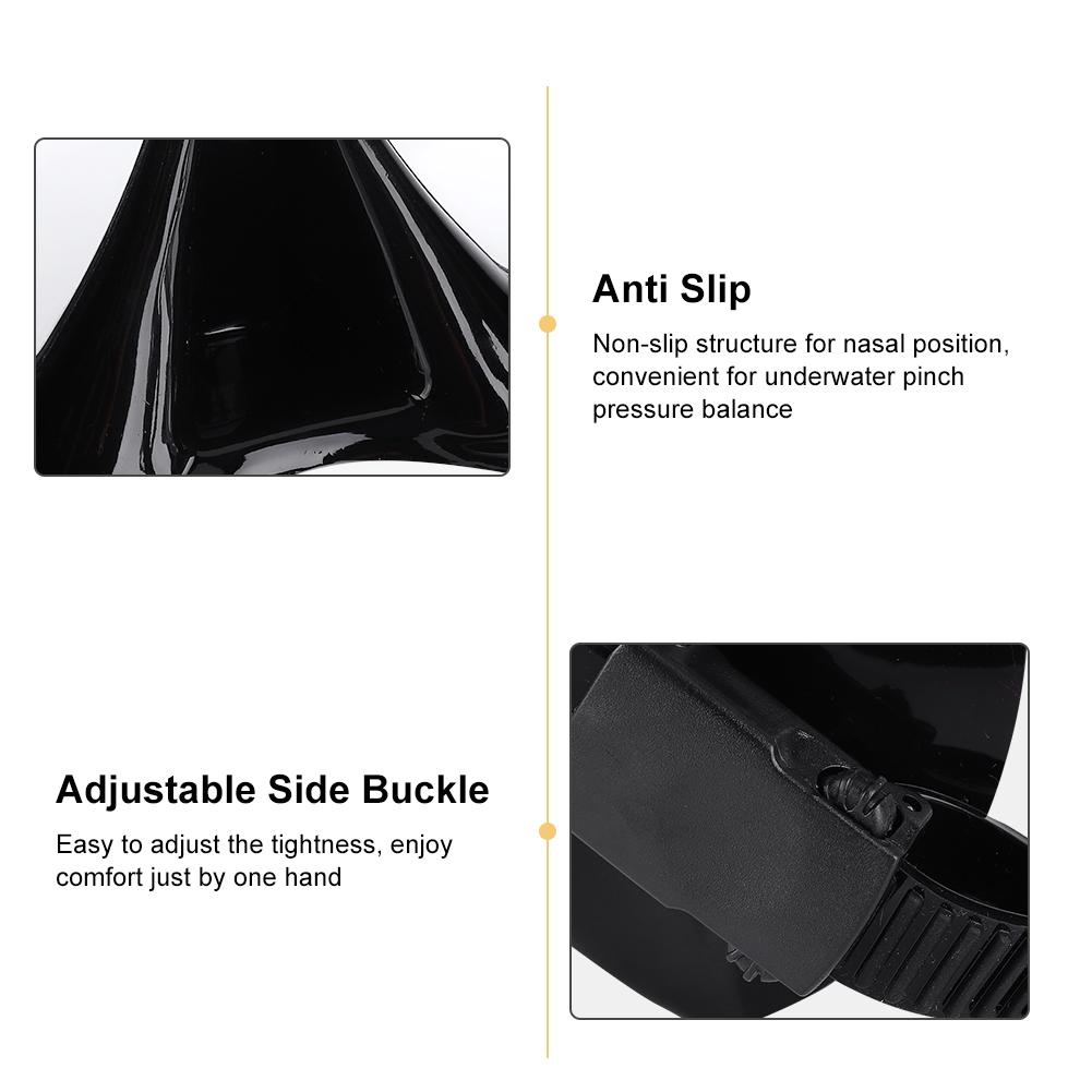 Scuba Underwater Diving Mask  Silicone Goggle for Salvage/Scuba