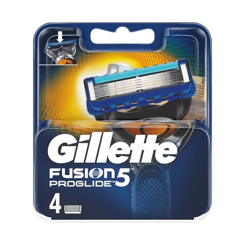 Lưỡi dao cạo râu Gillette Fusion 5+1 Nhật Bản (hộp 4 & 8 lưỡi)